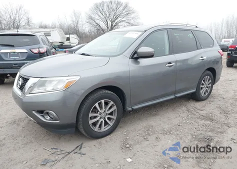 2016 Nissan Pathfinder Platinum/S/Sl/Sv z USA, uszkodzony, nr VIN 5N1AR2MN9GC630048